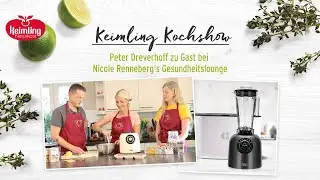 Kn&auml;ckebrot Cracker selbst gemacht: Peter Dreverhoff in der Gesundheitslounge bei Nicole Renneberg