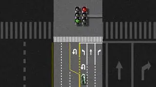 Can a novice driver make a U-turn at such an intersection? #TrafficKnowledge