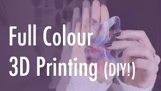 HACK for 3D Printing in FULL COLOUR on a CHEAP 3D printer? | Walkthrough to 