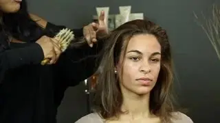 How to Untangle Hair Tangled Around a Curling Brush : Hair Styling Advice