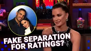 Kyle Richards DENIES Faking Mauricio Separation For RHOBH Ratings Theory on WWHL