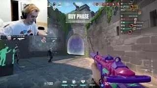 Valkyrae Roasts xQc for playing Winston Professionally