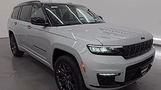 2025 Jeep Grand Cherokee L Summit Reserve: SUMMIT RESERVE-HIGH ALTITUDE-NAV-P Silver Zynith Used. wa
