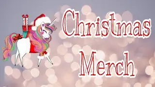 Christmas Merch Drop 🦄🎄Day 15 of Vlogmas #merch #christmasdesign