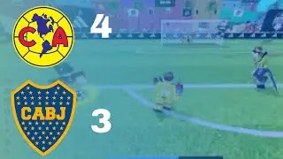 América vs Boca con matteo_cacalinda123