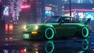 AI Porsche Commercial in the Blade Runner Universe