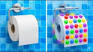 BEST BATHROOM GADGETS || Gadgets and DIY Tools Ideas! Funny Parenting Hacks by TeeHeeHee!