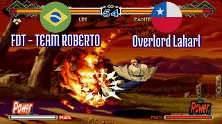 FT5 @lastbld2: FDT - TEAM ROBERTO (BR) vs Overlord Laharl (CL) [Last Blade 2 Fightcade] Apr 25
