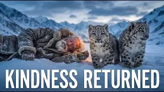 From Rescue to Miracle: Snow Leopard Saves the Man Who Saved Them