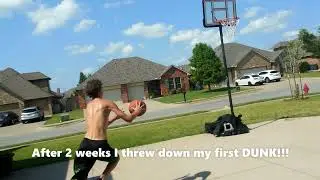 I Threw Down My First Dunk