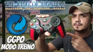 GGPO/Como Configurar KOF 2002 no Controle/ MODO TREINO no Celular ONLINE ( MOBILE )