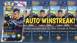 TUTORIAL LANING PHASE CLAUDE SEPERTI PENJOKI PATCH TERBARU 2025! CLAUD AUTO KUAT LANING PHASE - MLBB