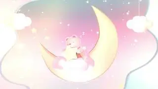 #babysleep #sleepmusic #baby SLEEP MUSIC FOR KIDS - Nursery Rhymes Music - Bear Hugging Star