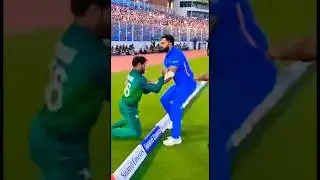 India vs Pakistan T20 Boundary Clash 😳 | On-Field Tension Goes Viral #short #youtubeshorts #india