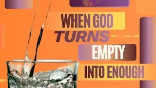 When God Turns Empty Into Enough | Dr. Tonya S. Hall