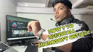 How ?to REINSTALL MICROSOFT OFFICE !!All versions  like 365  OFFICE