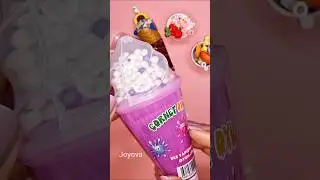 🎀 Unboxing Ice Cream Slime Toy & Decorating  Fancy Slime Dessert Asmr !🍦✨ #slime #satisfying