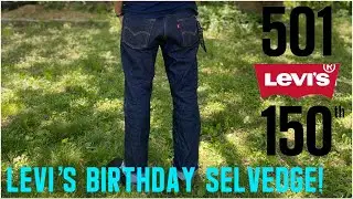 Levi&rsquo;s 501 150th Birthday Selvedge