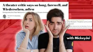 MickeyJo Theatre and the Future of Theatre Criticism 👀