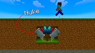 Minecraft Bedrock Edition Landmine Trap