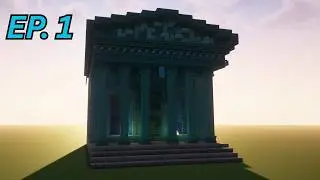 Camp Half Blood in Minecraft Ep 1 Poseidon's cabin