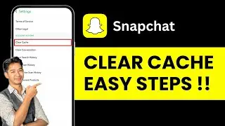 How to Clear Cache on iPhone Snapchat !