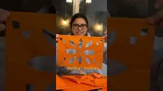 DIY Paper Banners For Day Of The Dead 💀 #papelpicado #dayofthedead #papercraft #papercutting