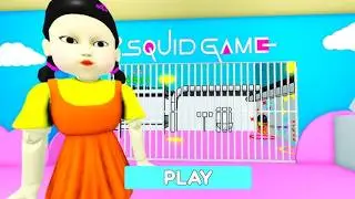 Escaped Squid Game 3 Prison SUPER CUTE & EASY! 🏃&zwj;♂️👑🥰 #roblox #obby