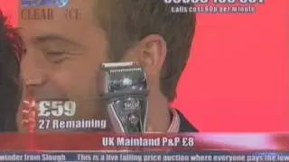 iBuy - John Hammond tries to shave Adam Freeman
