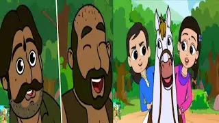 o mere ghode chal peeth per beta O Mere Ghode Chal | Lakdi Ki Kathi Babykidsknowledge - Hindi Rhymes