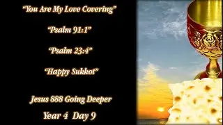 DAY 9 - &ldquo;You Are My Love Covering&rdquo; &ldquo;Psalm 91:1&rdquo; &ldquo;Psalm 23:4&rdquo; &ldquo;Happy Sukkot&rdquo;