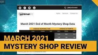 March 2021 Mystery Shop Review | Dealership Undercover Shop Data