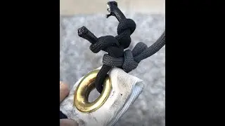 OldGuyDIY $2 Stop Quiet Flag Metal Clips Hooks To Pole Noise Banging Use Paracord Rope To Hold Flag