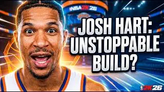 JOSH HART BUILD IS A 2-WAY 3PT SNIPER ON NBA 2K26‼️ SF/PF VERSION NEVER GET PUT AT CENTER