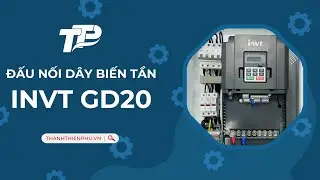 Hướng dẫn Đấu nối d&acirc;y biến tần INVT GD20 điều khiển bằng c&ocirc;ng tắc v&agrave; biến trở ngo&agrave;i