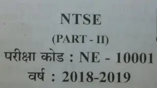 Ntse sat questions paper