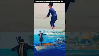 Aura farming Blood strike vs real life #bloodstrike #bloodstrikepc  #bloodstrikemobile #aurafarming