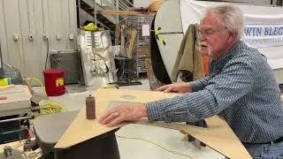 Bleckley Foundation DH-4 Sanding Replacement Observer's Cockpit Upper Fuselage Panel