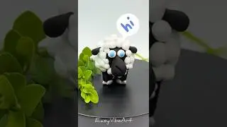 DIY Clay Sheep 🐑