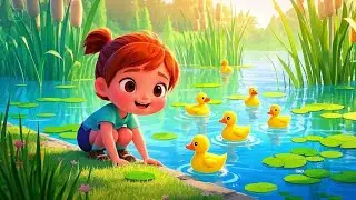 Ducky Wings Go Flap, Flap, Flap | Fun Animal Action Song | Nursery Rhymes & Songs