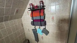Luxspire Towel Holder Wall, Metal Towel Rack Bathroom wall mounted unboxing and instructions