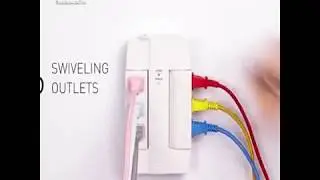 Space Saving Multi Outlet Plug