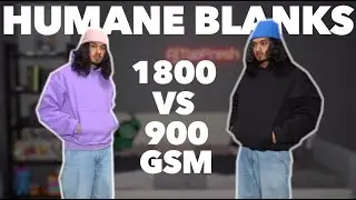 Is this the best hoodie? | Humane Blanks | 1800 GSM vs 900 GSM Hoodie