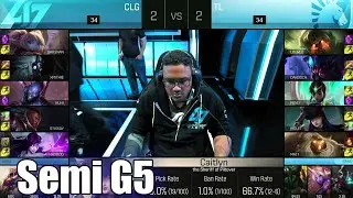 CLG vs Team Liquid | Game 5 Semi Finals S6 NA LCS Spring 2016 Playoffs | CLG vs TL G5 1080p