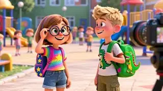 First Day of School &ndash; Happy Happy Day | Back to School Song for Kids | Nursery Rhymes for Children