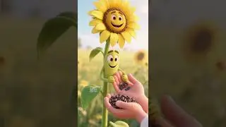 Hi Kutties, let&rsquo;s learn about Sunflower today @KuttysCorner-k7g #shorts #kidslearning #kuttyscorner