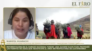 UNA ACCIÓN CLAVE PARA PROTEGER LAS FUENTES DE AGUA QUE ABASTECEN AL ÁREA METROPOLITANA DE COCHABAMBA