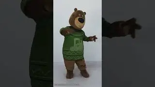 Bear Mascot Costume #mascotcostume #mascot
