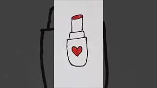 easy art 🥰  lipistik drawing #youtubeshorts #beautifulart #kids #kidsdrawing