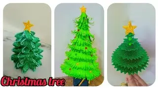 3 Ideas|Day 13 of Christmas diy🎄HOW TO MAKE CHRISTMAS Tree with paper #christmascraft #christmastree
